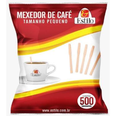 Imagem de 1.000 Mexedor de Café Chá Madeira 8,6cm - AAZ