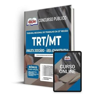 Imagem de Apostila TRT-MT - Analista Judiciário - Área Administrativa
