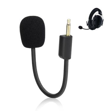 Imagem de Acessórios de microfone boom destacáveis V2 Pro compatíveis com Razer BlackShark V2, V2 Pro, V2 SE Fone de ouvido para jogos, microfone de áudio de 3,5 mm funciona para PS5, PS4, Nintendo Switch e