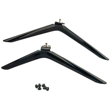 Imagem de Suporte de TV com pernas de mesa Suporte de TV Base de TV aplicável para Hisense 75 polegadas Classe A6G Series LED 4K UHD Smart Android TV 75A6G 75A53FUA 75A6H 75U6G 75A53FJ 75A53FXVT 70A7100F