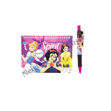Imagem de Caderno espiral autêntico licenciado da Princesa Disney com caneta retrátil, Adventure Spirit