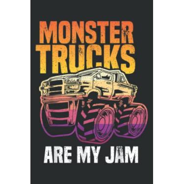 Imagem de Monster Truck Gift Monster Meme: DOG JOURNAL - 6" x 9", 100 Pages: Wide Ruled Paper Notebook Journal | Pretty Wide Blank Lined Workbook ... for Home School College for Writing Notes.