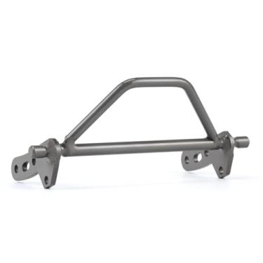 Imagem de 1/10 RC Crawler Bumper Front Bumper LCG Chassis Bumper Ultra Hard Titanium Alloy Hand Welding Bull Bar for Vanquish F10 Phoenix 1/10 LCG Chassis