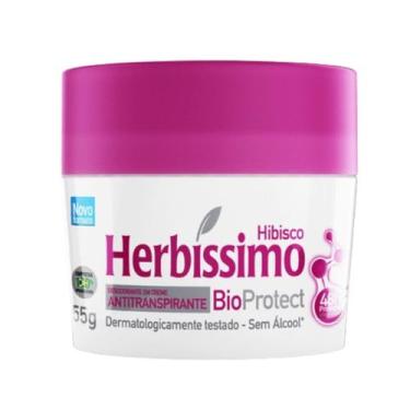 Imagem de Desodorante Creme Bioprotect Hibisco Herbíssimo 55G - Dana - Dana Cosm