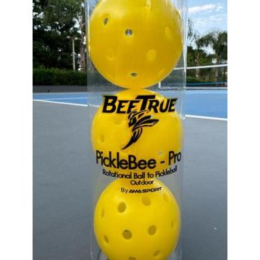 Imagem de Bola para Pickleball PickleBee Pro - Tubo com 3und - Ama Sport