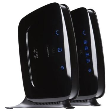 Imagem de Kit adaptador de Ethernet AV PowerLine Cisco-Linksys PLK300
