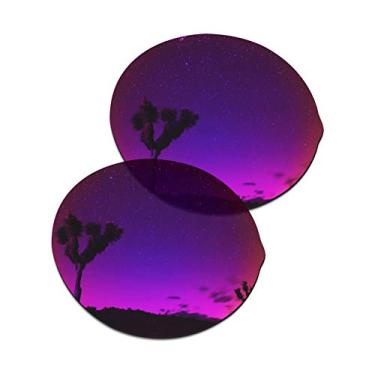 Imagem de SmartVLT Lentes de substituição masculinas Midnight Sun para óculos de sol Oakley Madman OO6019