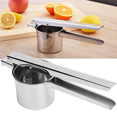 Imagem de Manual Juicer, 316 Juicer Manual de Aço Inoxidável Pressione Pressione Fruta Com Suco Squeezer Extrator para Pressionar à Mão Press