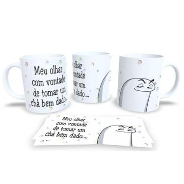 Imagem de Caneca de Porcelana Personalizada Flork Frases Engraçadas, Divertidas 