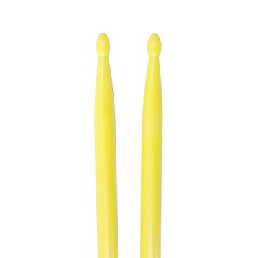 Imagem de Bateria Em Forma de Nylon Drumsticks Instrumentos Musicais para Tacos de Bateria (Amarelo)