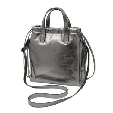 Imagem de Bolsa de Couro Mariart Rosa-Feminino