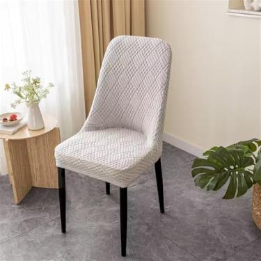 Imagem de HZSZXG Capa para cadeira Jacquard Grande almofada de assento curva versátil antiderrapante grande capa protetora multicolorida, 6,4 PC