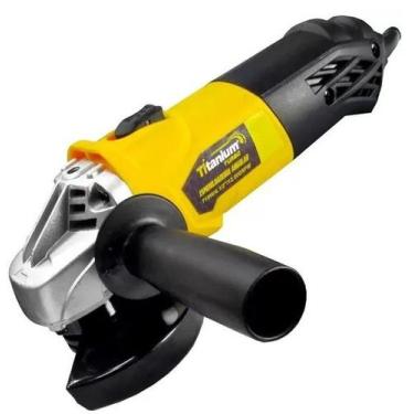Imagem de Esmerilhadeira angular turbo 4 1/2" 800w - 127 v - Titanium Platina, 1