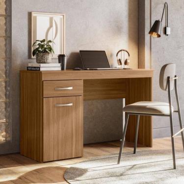 Imagem de Mesa De Computador 1 Gaveta Colina Cafe Touch