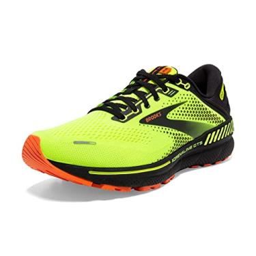 Imagem de Brooks Tênis de corrida masculino Adrenaline GTS 22 Supportive, Vida noturna/preto/chama, 40