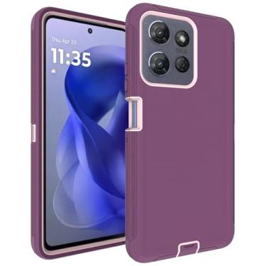 Imagem de Aliruke Capa para Moto G Power 5G 2025, proteção contra quedas de 4,9 m, com capa à prova de poeira, capa de telefone resistente à prova de choque de 3 camadas para Motorola Moto G Power 5G (2025