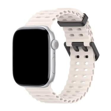 Imagem de Pulseira Silicone Esportiva Aegir Compatível com Apple Watch - Baú do 