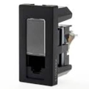 Imagem de TOMADA DADOS LCS2 RJ45 CAT6 1M PRETA - PIAL PLUS+ - PN 615047PT