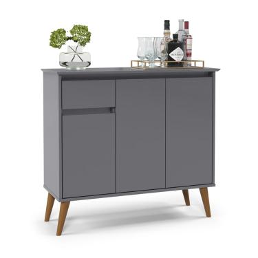 Imagem de Aparador Veneza Cinza – ej Móveis