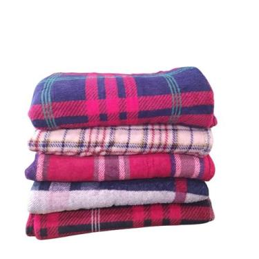 Imagem de Manta Outlet xadrez 1,8x2M Camesa Sortida - Outlet Camesa