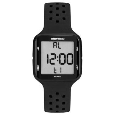 Imagem de Relógio Mormaii Digital MO6600/8P Pulseira de Silicone Preta