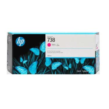 Imagem de Cartucho de Tinta HP 738 Magenta 676M7A  Plotter Designjet