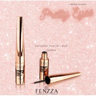 Imagem de Delineador Líquido Pretty Eyes Rose Fenzza FZ13014 - FENZZA MAKE UP