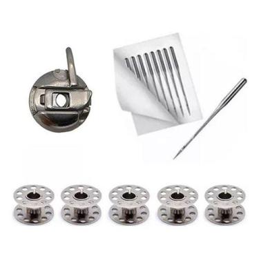 Imagem de Caixa De Bobina Maquina Costura Singer Pretinha 15C e Modelos 660 666c