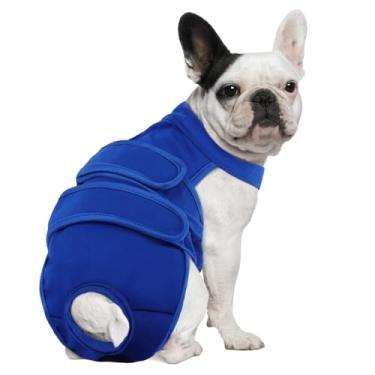Imagem de Leletail Fraldas para cães, reutilizáveis, laváveis, menstruais, com suspensório, calcinhas ajustáveis para cães antiassédio, fraldas para cães para incontinência, ciclos de calor ou cães idosos