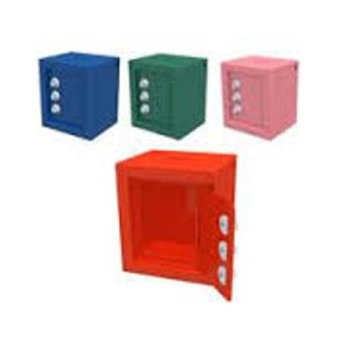Imagem de Mini Cofre 10x08x12cm Com Segredo Várias Cores - 013173 - FERCAR
