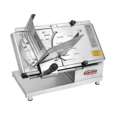 Imagem de Cortador E Fatiador De Frios Bermar 20 Cm Inox Bm96 Bivolt
