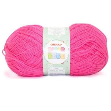 Imagem de Novelo circulo la mais bebe 100g / 500 metros 3190 pink - un