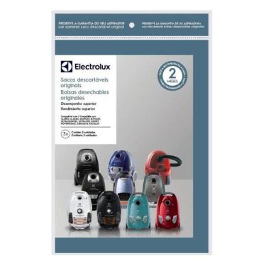 Imagem de Kit 3 Sacos Aspirador De Pó Electrolux Original - Equipt