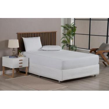 Imagem de Protetor de colchão com elástico IMPERMEÁVEL QUEEN - SAFIRA ENXOVAIS