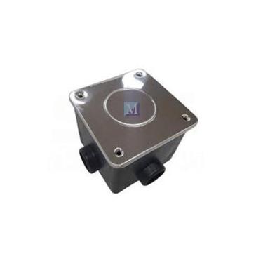 Imagem de Caixa de Passagem em Abs com Tampa Inox Marol