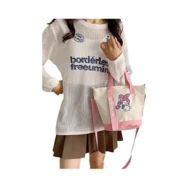 Imagem de Meninas Hello Kitty Cinnamoroll Kuromi My Melody Bolsa De Ombro De Lon