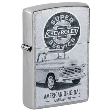 Imagem de Zippo Isqueiro de bolso cromado Chevrolett Street