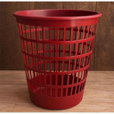 Imagem de Cesto Telado De Lixo Lixeira 7,5 Litros 37cm KIT 3 PEÇAS - DIVANDO