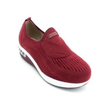 Imagem de Tênis Feminino Modare Slip On  217.18345 - Vermelho-Feminino