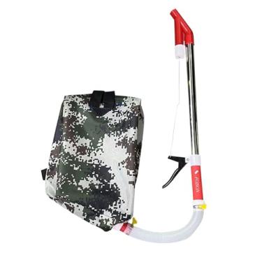 Imagem de Ｂｅｓｇａ Distribuidor de fertilizantes, economizando tempo com fertilizante de mochila, ferramenta de fertilização de esterco para cobertura de milho em, Tubo único