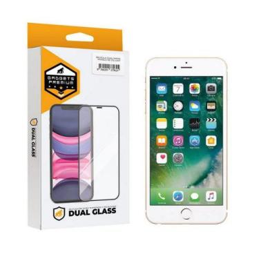 Imagem de Película Dual Glass compatível com iPhone 6s Plus - Branca - Gshield -