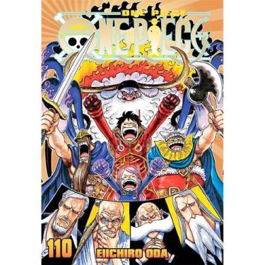 Imagem de Manga One Piece Volume 110 Por Eiichiro Oda Editora Panini, 200 Página