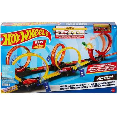 Imagem de Pista Hot Wheels Corrida Multiloop - Mattel HDR83