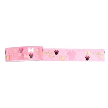 Imagem de Fita Adesiva Washi Tape Mickey Mouse 15mm X 5m - Molin, Rosa