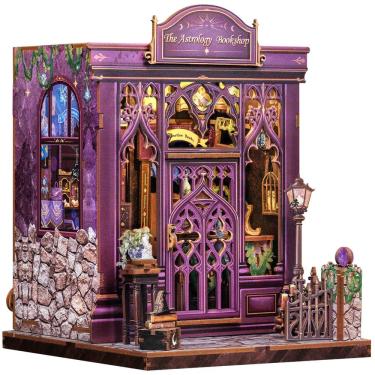 Imagem de Kit de casa em miniatura DIY Fsolis Book Nook Kit The Astrology