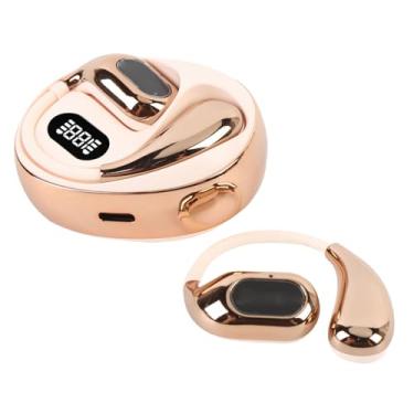 Imagem de CHICIRIS Fones de ouvido de tradução, fones de ouvido tradutor de idiomas BT HD Sound 98% precisão para estudar a vida profissional (bege)