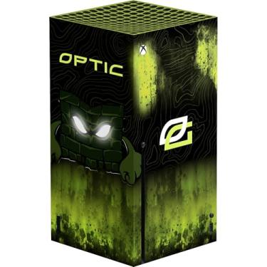 Imagem de Razer Optic GREENWALL Console Skin: Xbox Series X - Full Wrap - Premium 3M Cast Vinyl - Scratch Resistant - Unique Designs & Finishes - Easy Application