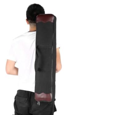 Imagem de Bolsa de Recurso de Nylon Preto, Bolsa de Tipóia de Ombro de Grande Capacidade, Resistente Ao Desgaste, Lavável, Leve, para o e Flecha