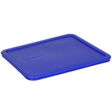 Imagem de PYREX 7212-PC capa plástica retangular azul claro 11 xícaras para pratos de vidro