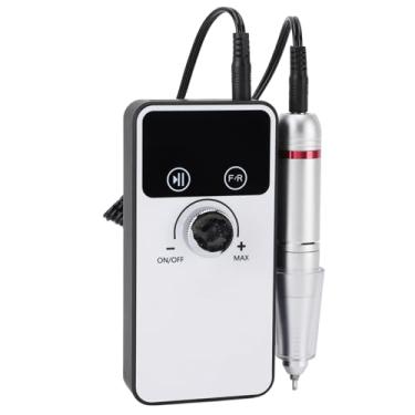 Imagem de Sonew Máquina Elétrica de Perfuração de Unhas Sonew, Ferramenta Profissional de Manicure e Pedicure Recarregável de 45000 RPM Com 6 Brocas, Portátil para Unhas de Gel Acrílico,